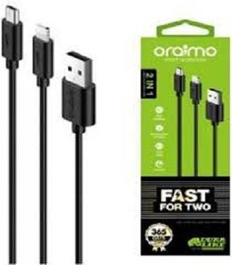 Fast Charging Micro USB Data Cable - Black