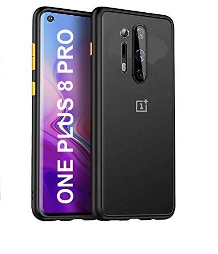 OnePlus 8 Pro Translucent Matte Finish Back Cover Case