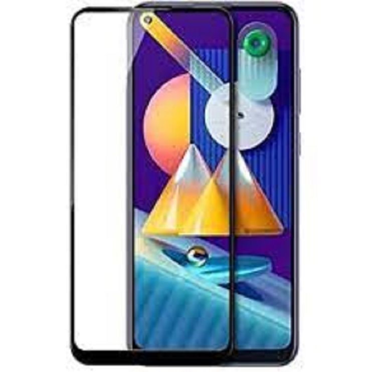 For Samsung Galaxy A21s - Full Cover 6D Glass HD Clear Scratchproof Tempered Glass Screen Protector