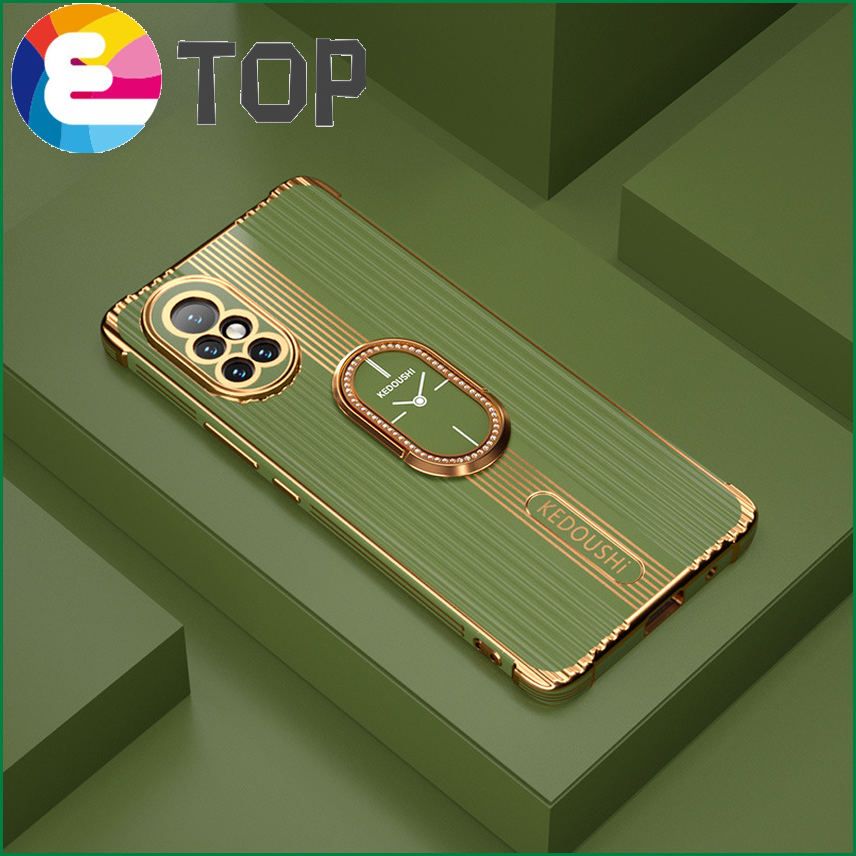 Suitable for Huawei nova8 mobile phone shell women's all-inclusive lens nova8pro luggage bracket silicone protective cover