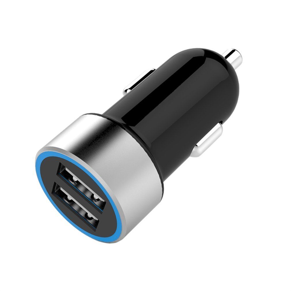 Double Usb Ports 5V 2.4A Car Fast Charging Charger Adapter For Phone Tablet