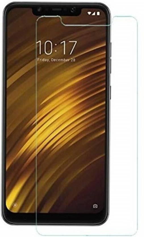 For Xiaomi Poco F1 Glass Screen Protector - Transparent