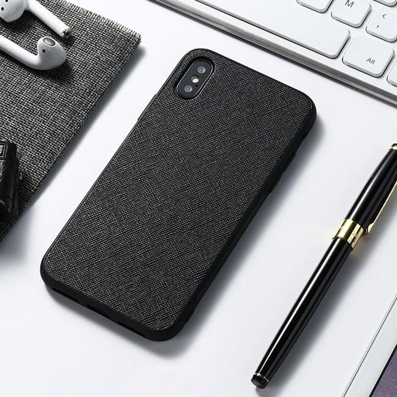 Leather Phone Case For Xiaomi Redmi 7 Redmi Note7 Mi9 Mi9SE K20 Redmi7A Mi CC9 CC9e Mi8 Mi8 SE Huawei P20 Y6  Luxury Leather Skinned cross pattern color Texture phone shell