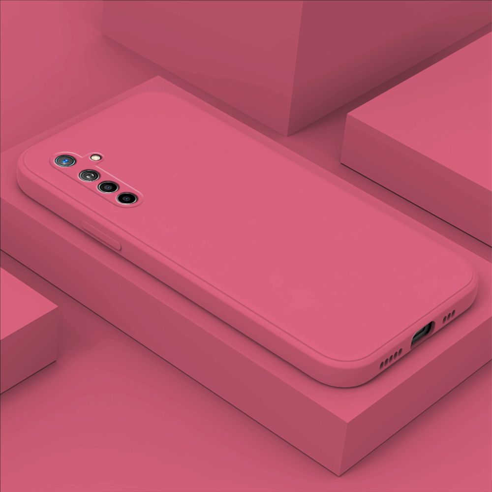 Hontinga for OPPO OPPO K5 Case Thin Soft Luxury Square Liquid Silicone Phone Case Candy Cover