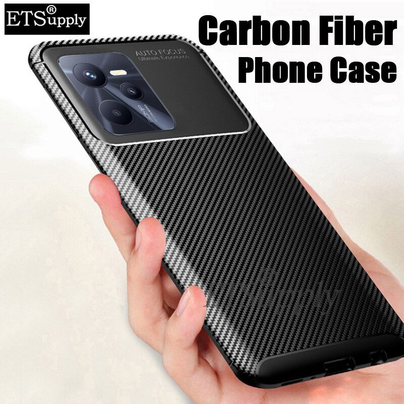 Phone Case Realme Narzo 50A Prime Cover Shockproof Soft Carbon Fiber Design Heat Dissipation Ultra-thin Cover for Realme Narzo 50A Prime Cases 2022