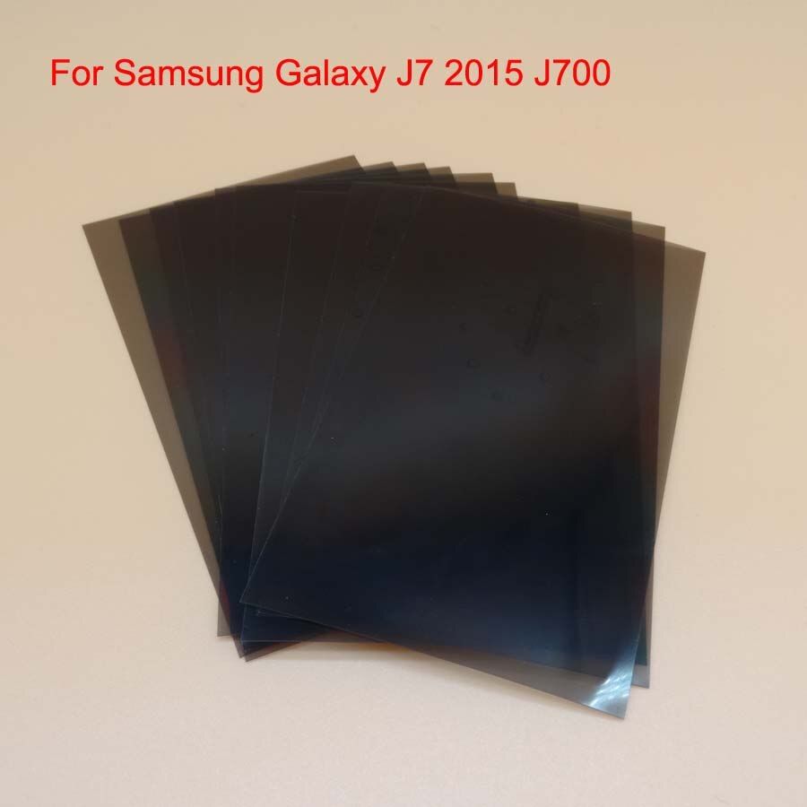 10pcs/lot LCD Polarizer Polarized Light Film For Samsung Galaxy J7 2021 J700 J700F J700H J700M