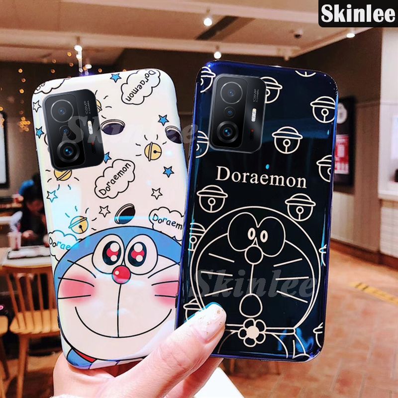 Phone case VIVO T1 5G Back Cover Cute Doraemon Design Couple Soft Back Cover VIVO T1 Phone case