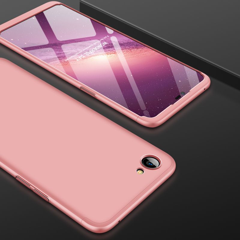 Yfashion For OPPO    PC Back Cover Non-slip Shockproof 360 Degree Full Protective Case