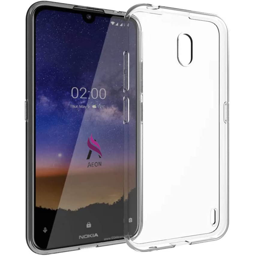 For Nokia 2.2 Transparent Soft Tpu Anti-Scratch And Non-Slip Protective Back Cover Case - Camera - Phone Back Cover