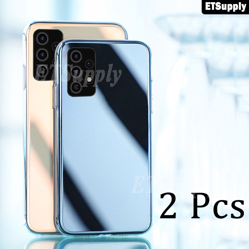 （2pieces） Transparent Case Transparent Clear Anti-oxidation Clear Phone Cases for Samsung Galaxy A53 5G Silicone TPU Back Cover