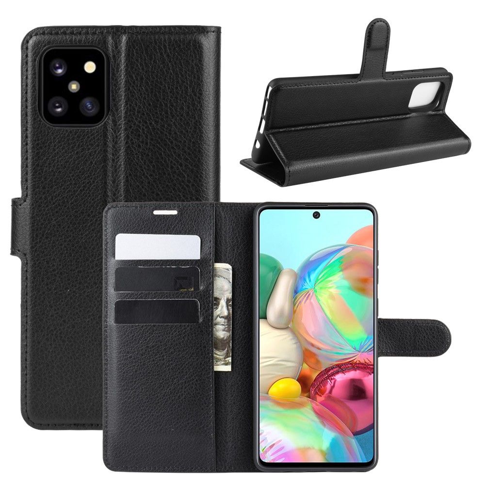 CHUMDIY PU Leather Full Cover Wallet Phone Case for Samsung Galaxy M60S / A81 / Note 10 Lite