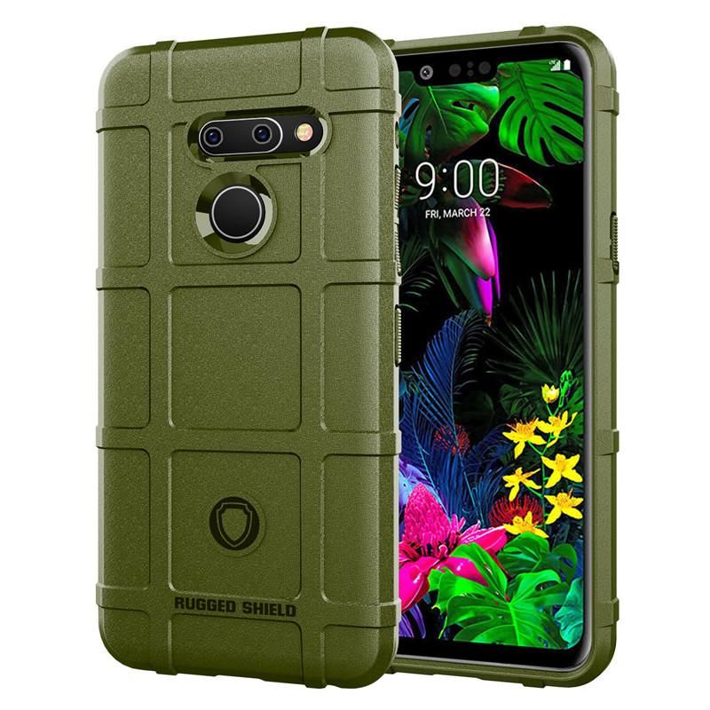 Soft Silicone TPU Phone Case 360° Full Body Protection Phone casing for LG G8 ThinQ 6.1"
