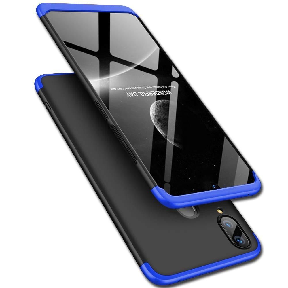 Samsung Galaxy A20 / A30 - Luxury 360 Degree GKK Full Protection Back Cover - Blue
