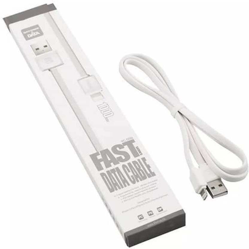 RC 008i 8 Pins Lightning Fast Series Data Cable 1M for iPhone - Gray