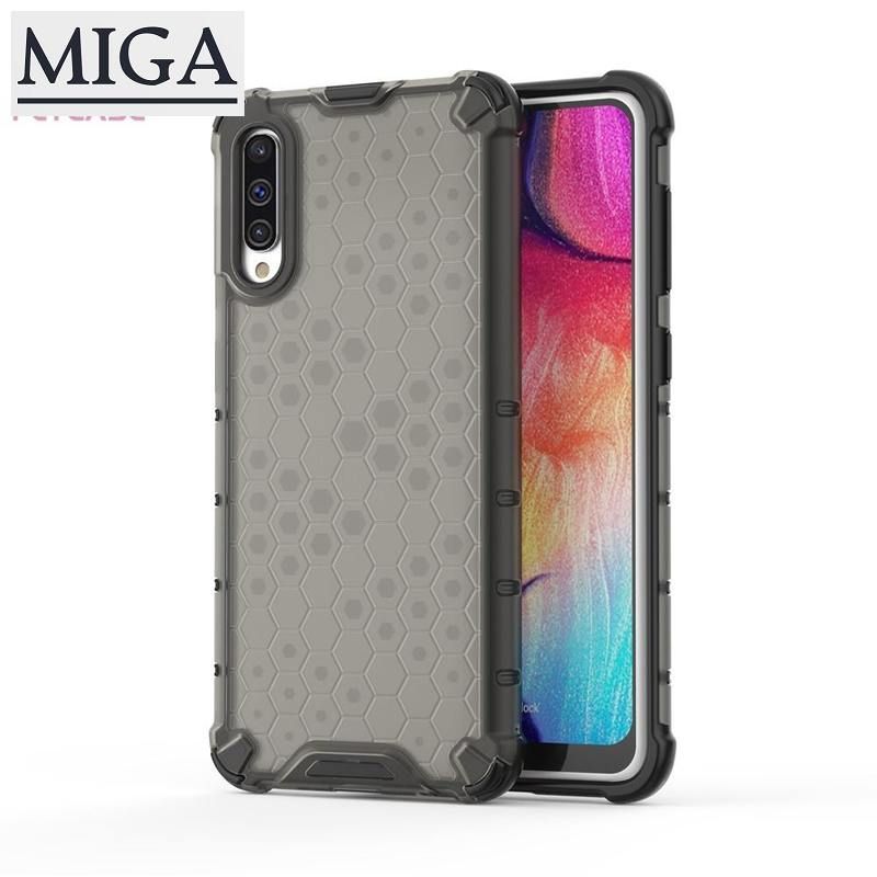 Case For Samsung Galaxy A10/A10S/A20/A20S/A30/A30S/A50/A50S/A70 Honeycomb Rugged Hybrid Armor Case Dual Layer TPU + PC Shockproof Casing Cover
