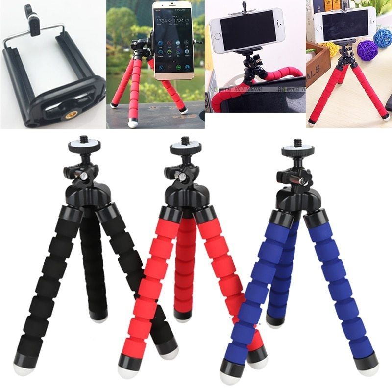 Flexible Octopus Tripod Mobile Holder Stand
