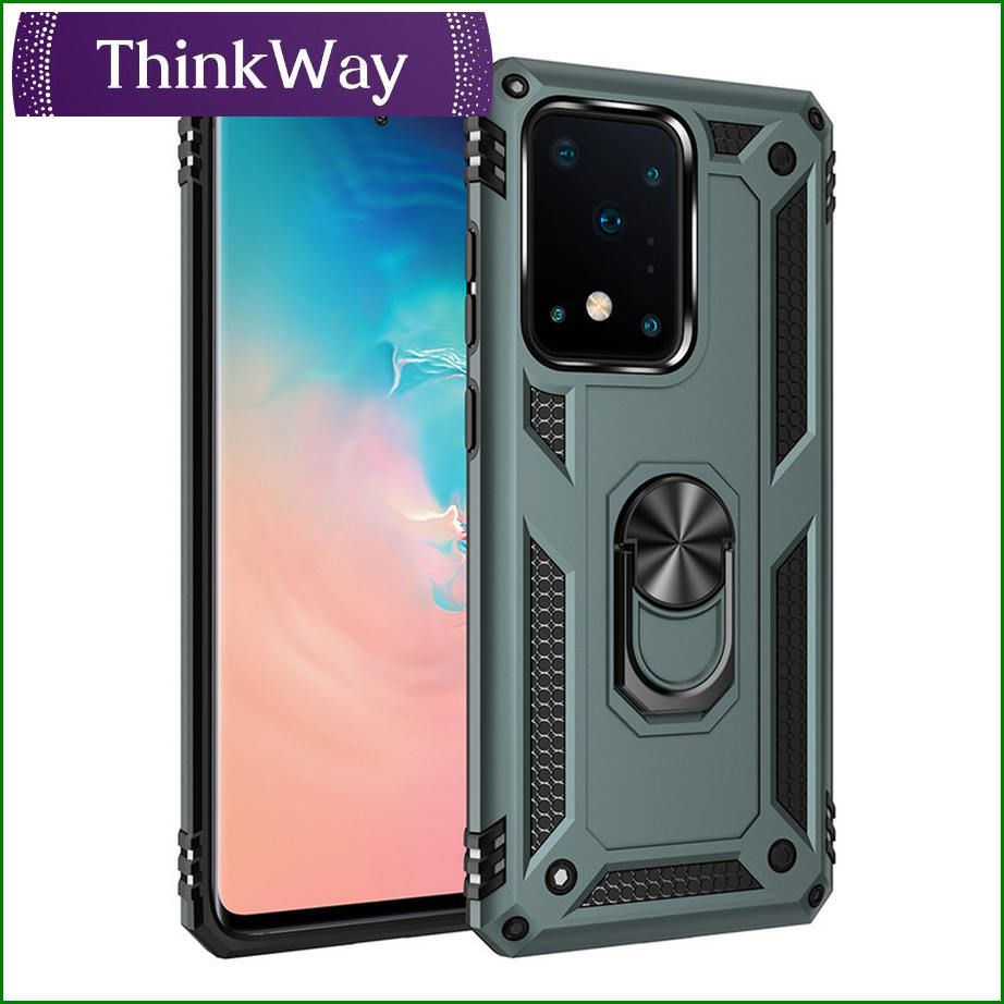 Folding Magnetic Rugged Armor Car Ring Holder Hard Case Back Cover For J7 2018/J737/J7 Star & J3 2018/J337/J3 Star