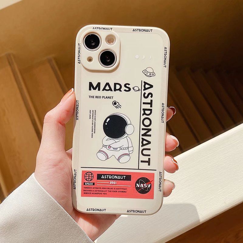 Olige Case For Xiaomi Mi Poco X3 GT M3 M2 Pro NFC 11 Lite 5G NE Trend NASA Astronaut Shockproof Silicon Soft Phone Cover