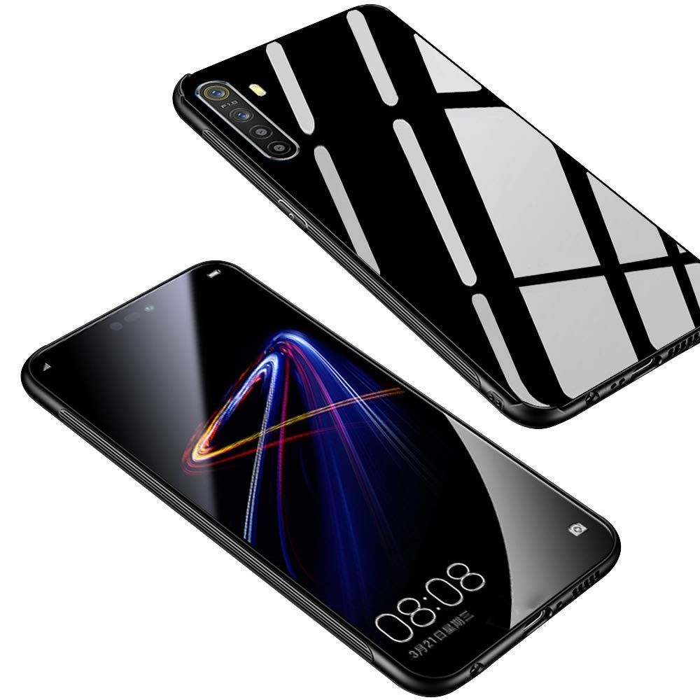 Oppo F15 Glass Back Case Cover