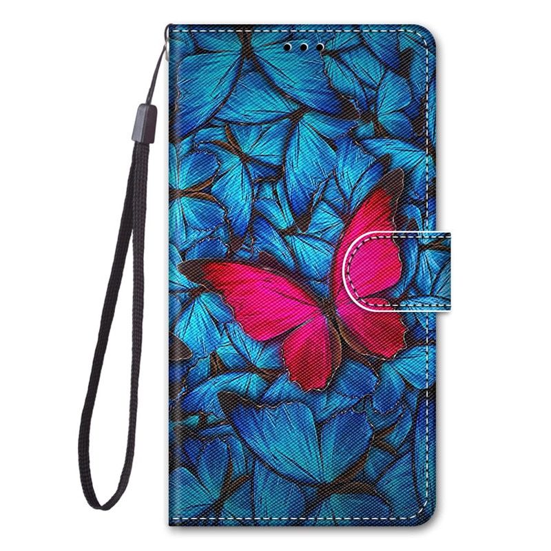 Leather Magnetic Case For Xiaomi Redmi Note10 Note 10Pro 10S 10 Pro Max 5G Note10S Phone Cover Flip Wallet Painted Funda Etui