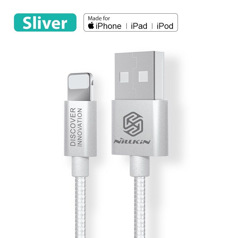 NILLKIN USB Cable For iPhone 12 Pro Max 11 X XR XS 8 7 6 6s 5s iPad pro 10.5 /12.9 fast charging cable For iphone charger