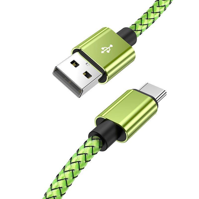 Type C USB Cable for Samsung S20 USB-C Charger Type-C Cables Data Cord Sync Fast Charging for Xiaomi Phone Cable USB C Wire 3m