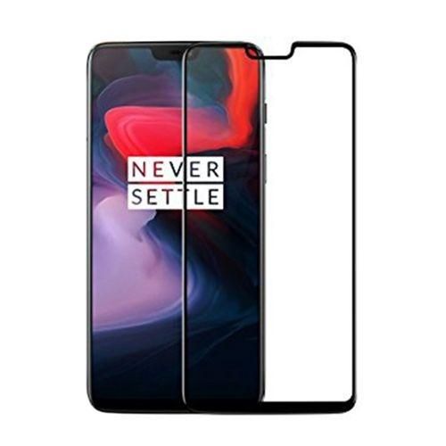 Tempered Glass Screen Protector for OnePlus 6 - Black