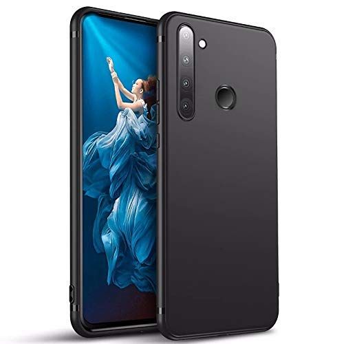 Baseus Realme 5 PRO Back Cover Soft Silicone Shockproof Slim Back case Cover with Anti Dust Plugs for Realme 5 PRO