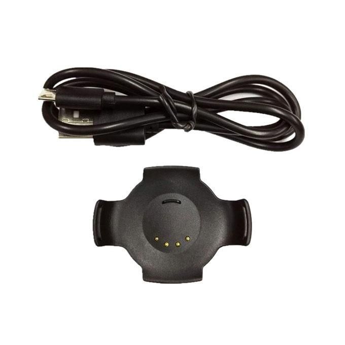 Sports Watch USB Power Adapter Charging Dock Cradle Charger - Black