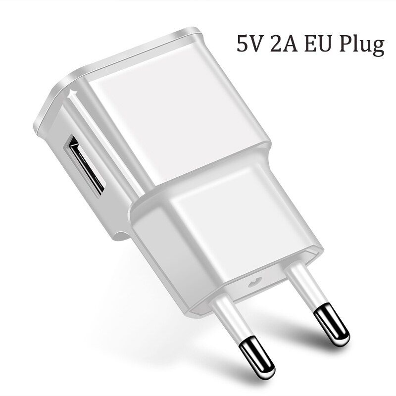 5V 2A EU Plug Charger Adapter Micro USB Charging Cable For Samsung J3 J5 J7 2017 J4 J6 + A6 A7 A8 2018 J2 Core Wall Charger