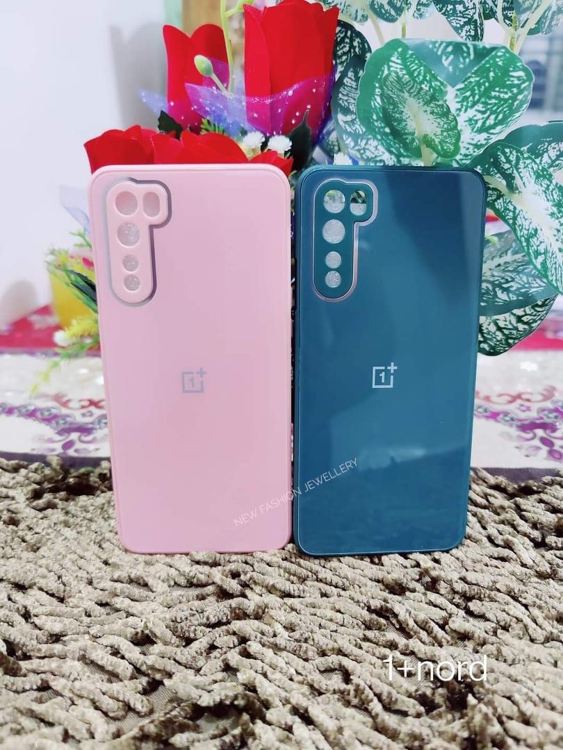 For OnePlus Nord  ( 1+ nord ) Premium Glass Back cover Tempered Glass Case
