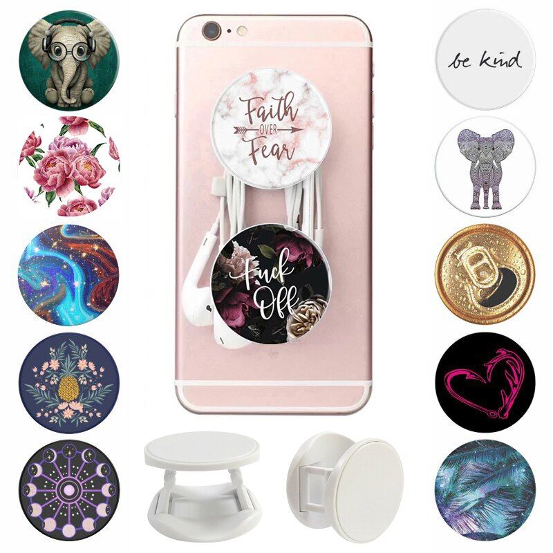 Universal DIY Hot Musical Popped Phone Holder попсокет For Mobile Phone Stand Phones Ring Grip Finger Tablets Desk pocket socket