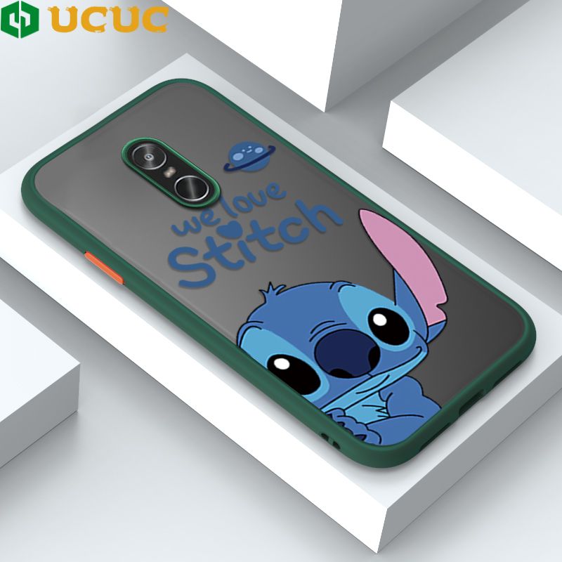 UCUC for Redmi Note 4Pro Case Cute Cartoon Cute Little Monster Soft Edge Frosted Transparent Phone Case