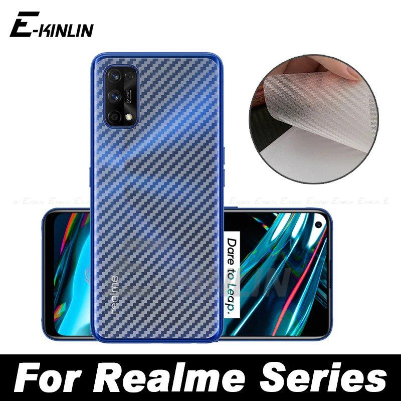 Carbon FIber Sticker Protection For Realme 7 Pro