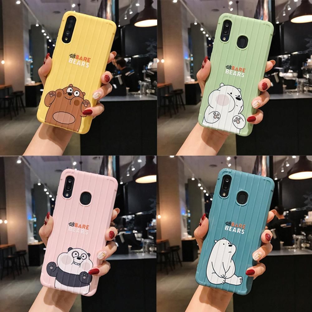 Cartoon Bear Bears Luggage Bag Phone Case Cover For phone Back Cover Soft Cases