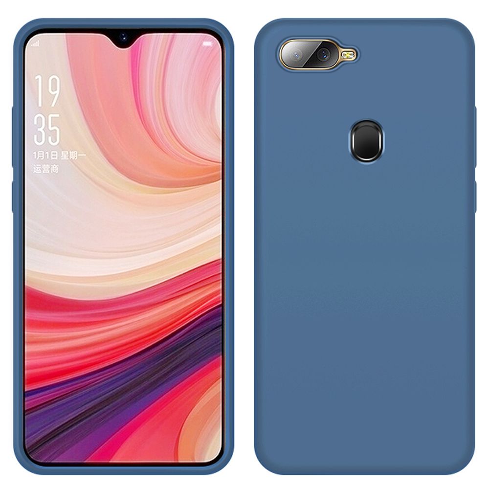 Liquid Silicone Soft Cover For OPPO F9 Shockproof Phone Case