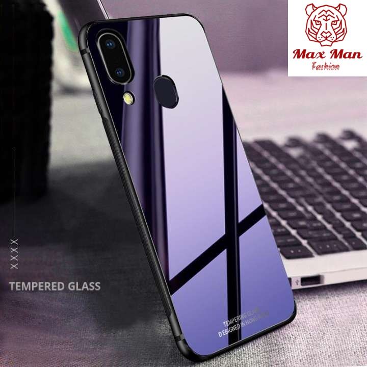 Samsung Galaxy M10s / Samsung Galaxy A20 / Samsung Galaxy A30 -Back Cover Glass Case - à¦®à§‹à¦¬à¦¾à¦‡à¦² à¦«à§‹à¦¨ - Phone - Phone Back Cover