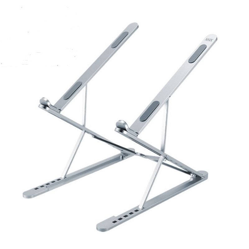 Portable Adjustable Aluminum Laptop Stand Double-Layer Foldable Notebook Holder Desk Laptop Stand For Notebook Macbook