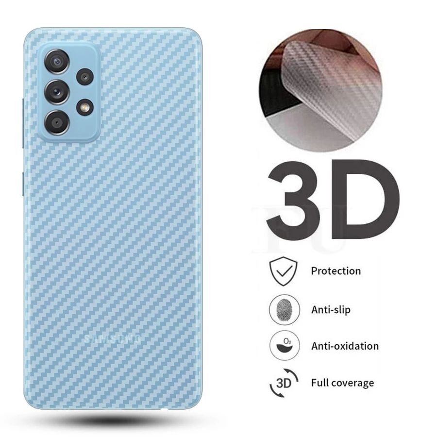 Carbon Fiber Sticker Protection For Samsung Galaxy A52