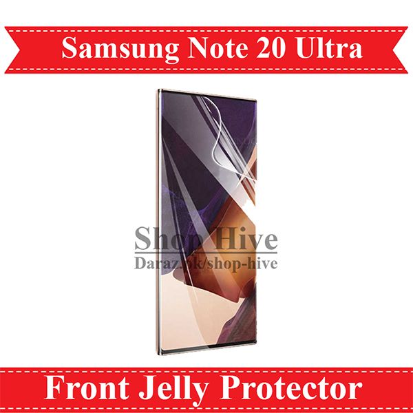 Samsung Galaxy Note 20 Ultra Hydrogel Soft Film Front Poly Transparent - Front