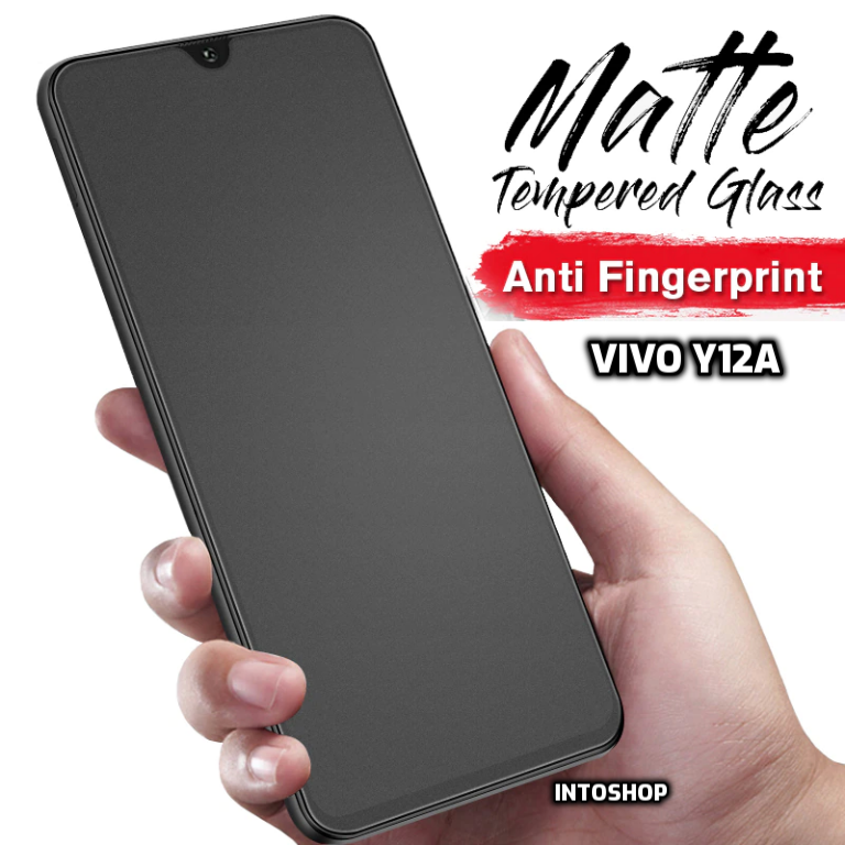 Matte Tempered Glass For Vivo Y12a