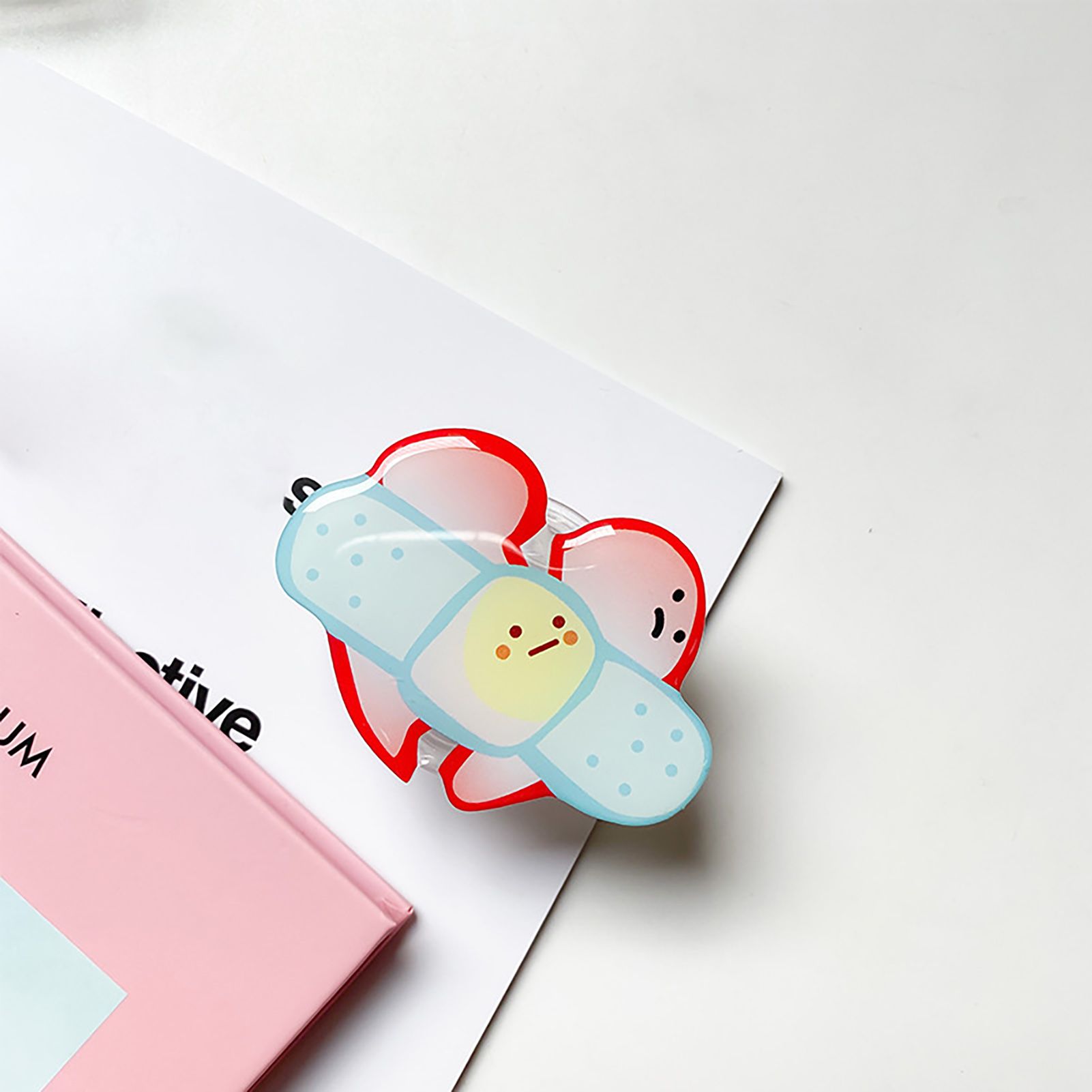 Green forest Mobile Phone Finger Stand Reusable Lovely Rabbit Bear Cell Phone Grip Holder