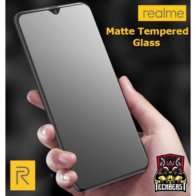 Matte frosted tempered glass for Realme X2/X2 Pro