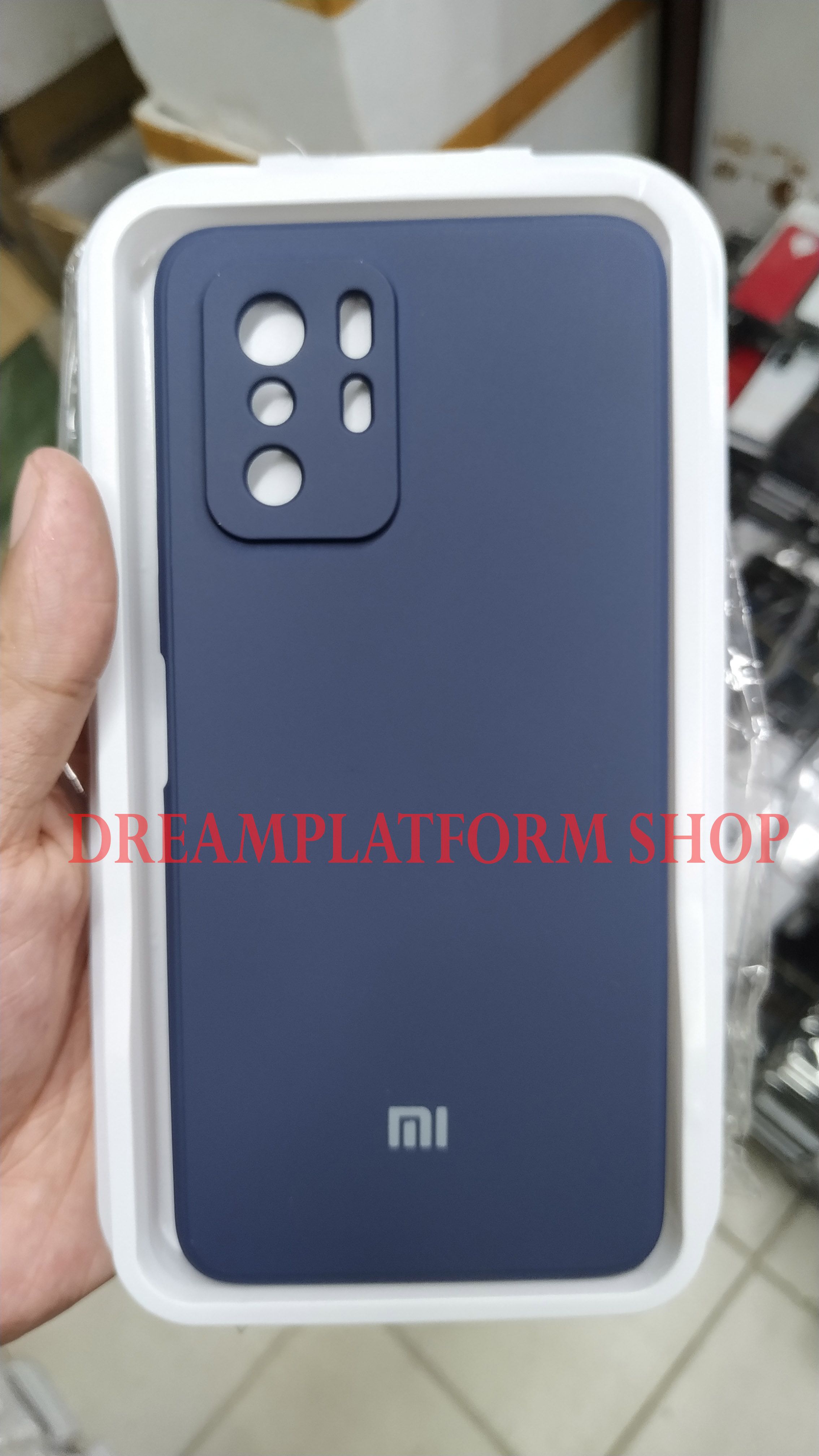 Luxury Silicone Protect Back Cover Soft Case For Redmi Note 10 5G