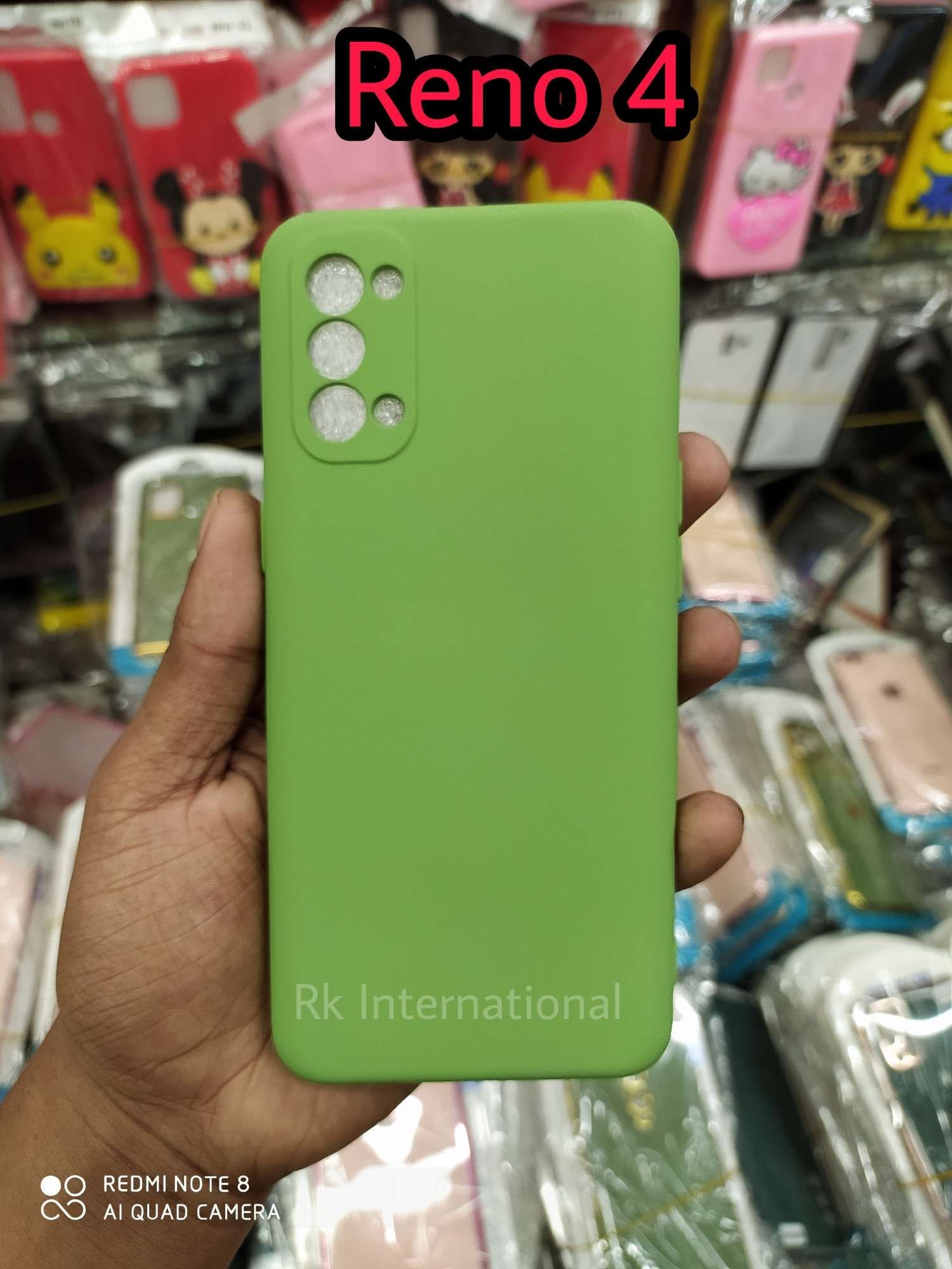 Silicon Case back cover FOR Oppo Reno 4