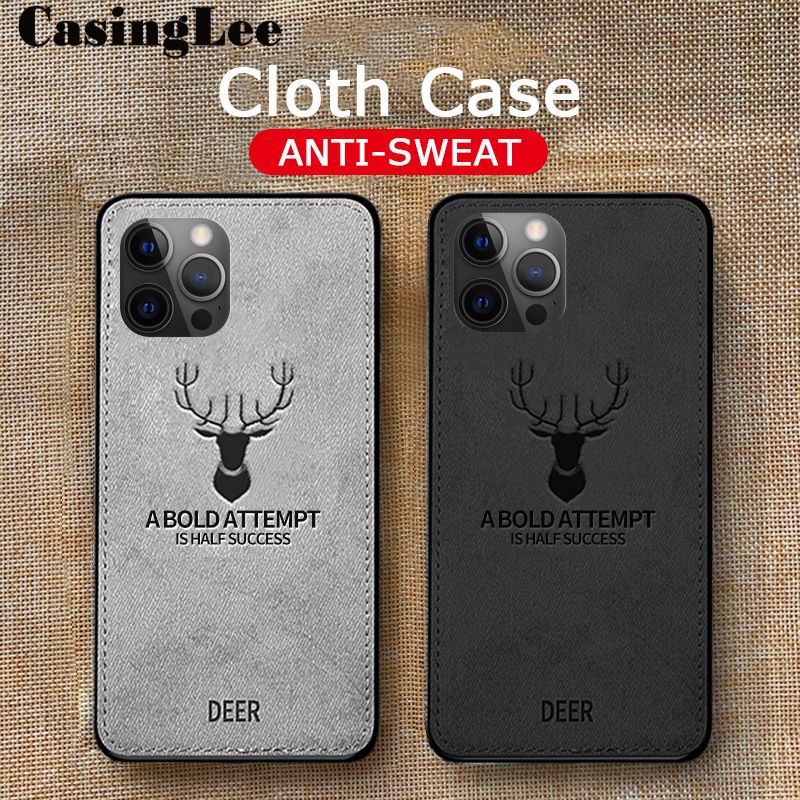 Casinglee for iPhone 13 Pro Case Slim Hybrid matte Design Cloth Phone cover for iPhone 13 Pro case cover