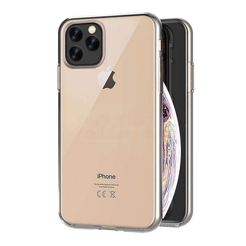 【Ready Stock & Fast Delivery】  360° Built in Screen Protector Clear Case For iPhone 11 Pro Max XS XR X 7 8 6 5
