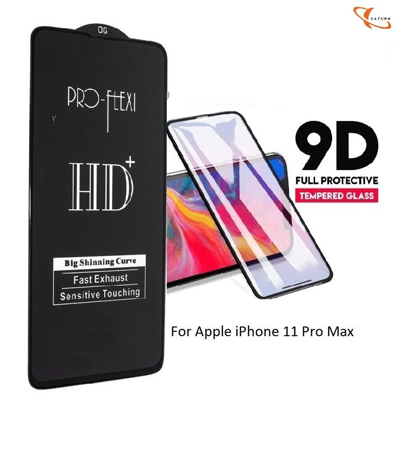 Apple_iphone 11 Pro Max  OG HD+PRO FLEXI PREMIUM Tempered Glass Screen Protector-Transparent