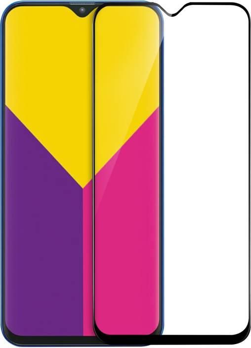 Samsung Galaxy M20 (Rinbo) 9H Tempered Glass Screen Protector (Better than 6D/9D/11D)-Black