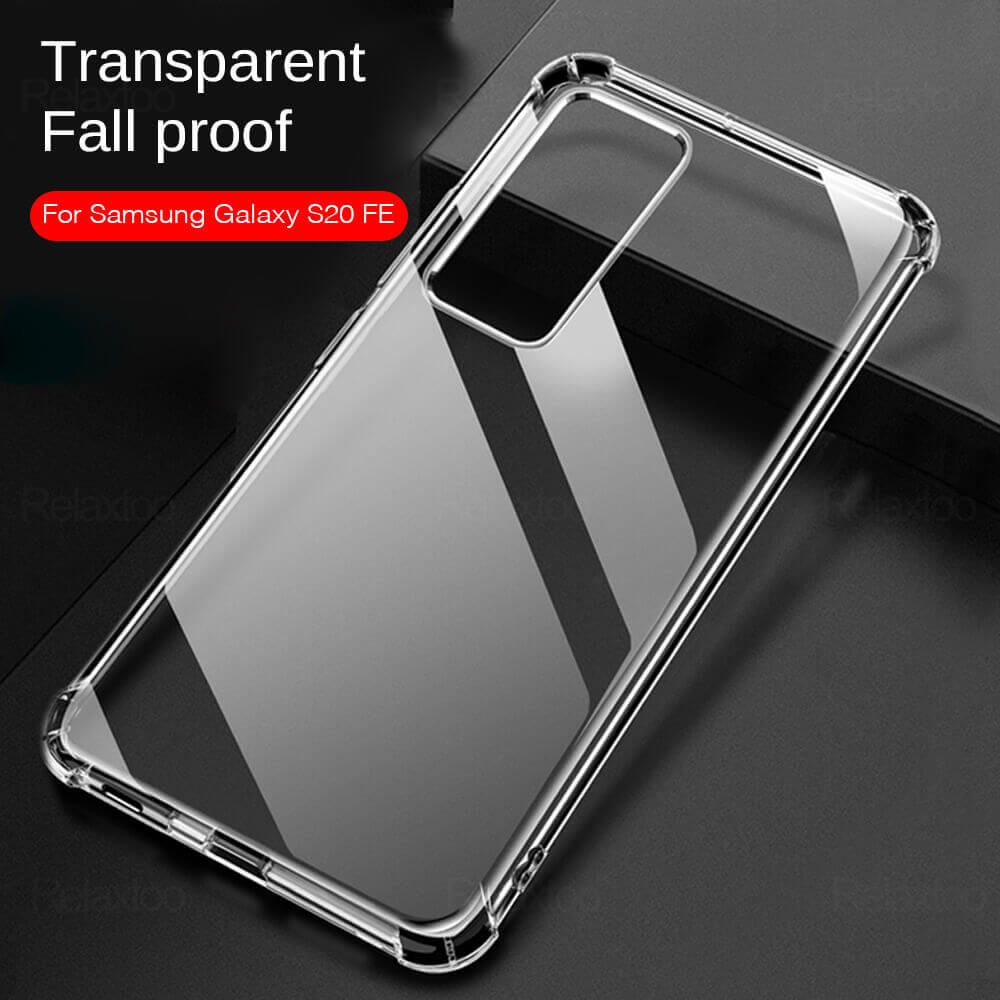 For Samsung Galaxy S20FE Case Premium Clear Soft TPU Ultra-Thin 1.5MM [Slim Fit] Transparent Flexible Cover